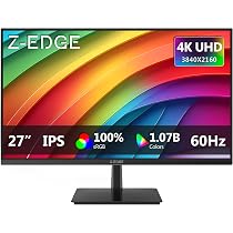 Amazon.co.jp: Z Z-Edge 4K モニター 27型 IPS UHD(3840x2160) U27P4K